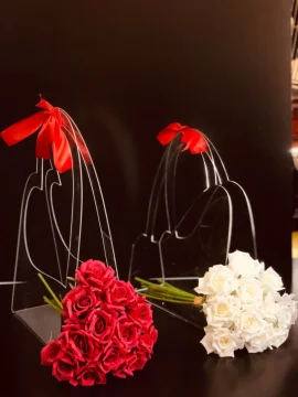 شنته بوكيه الورد