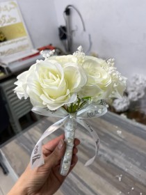 باقة ورد ابيض