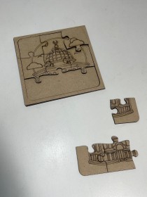 (بازل) خشبي صغير للأطفال