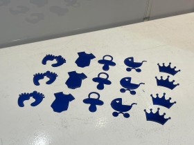 اشكال لتوزيعات البيبي اكريلك